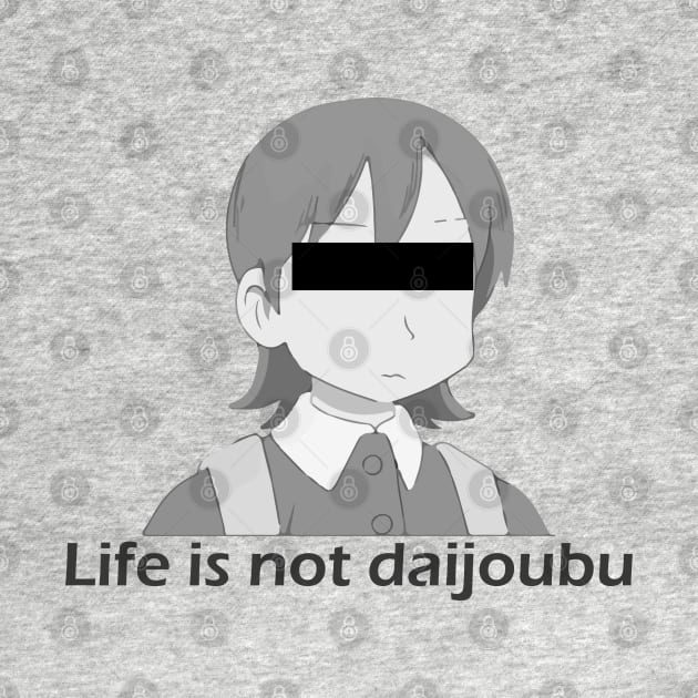 Yuuko Chan - Life is not daijoubu - series 1 - black by FOGSJ